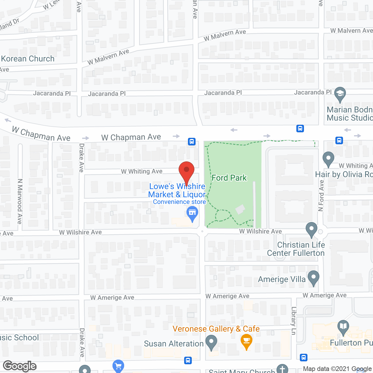 Kaego's Richman Gardens in google map