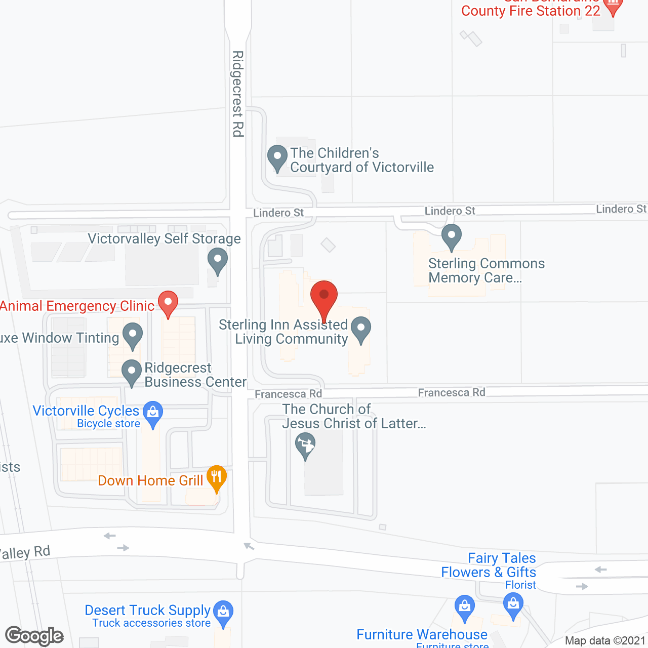 Sterling Inn in google map