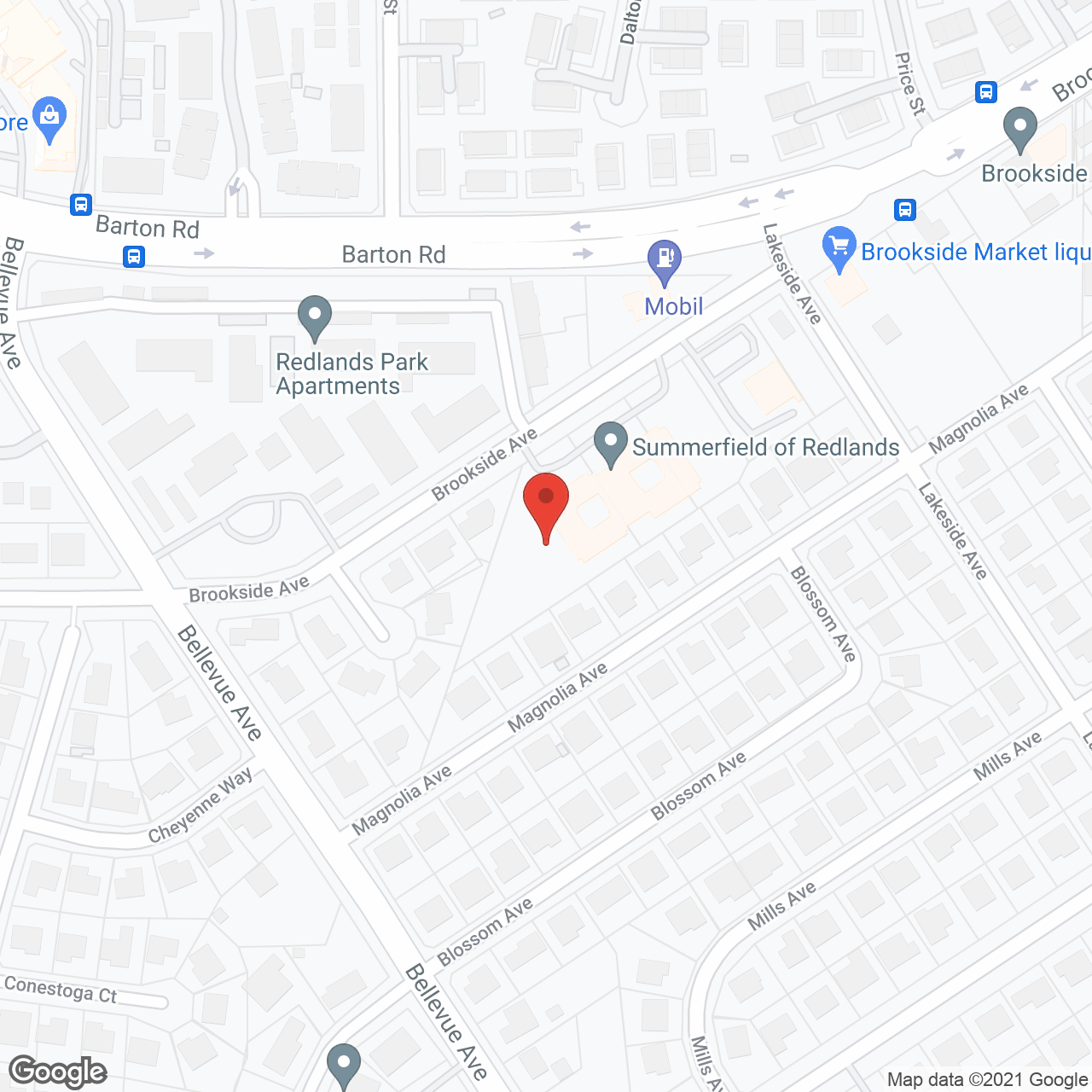 Summerfield of Redlands Memory Care in google map