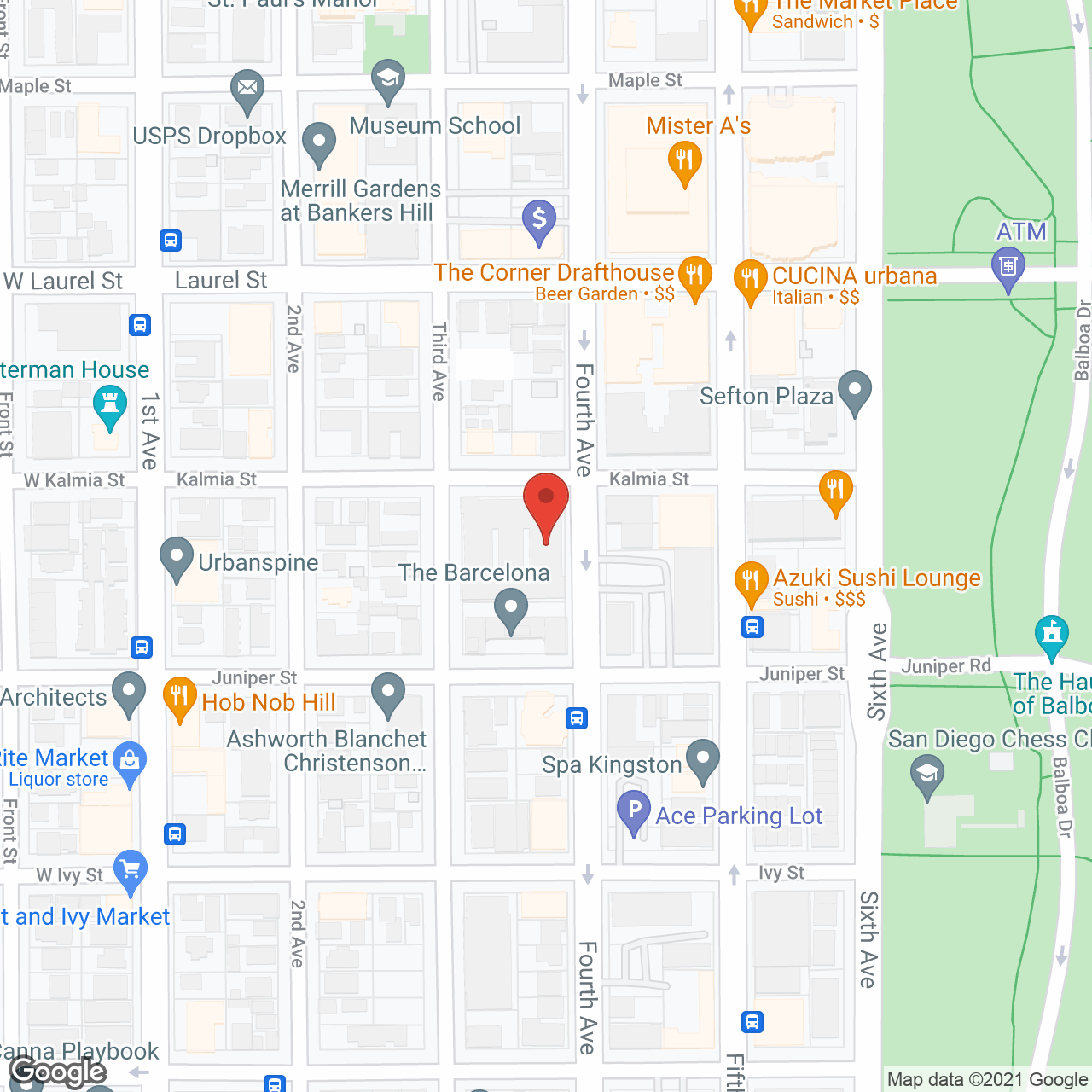 St. Paul's Villa in google map