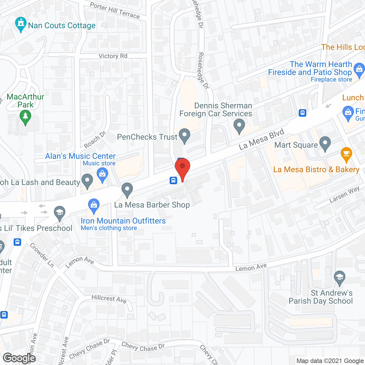 Little Flower Haven in google map