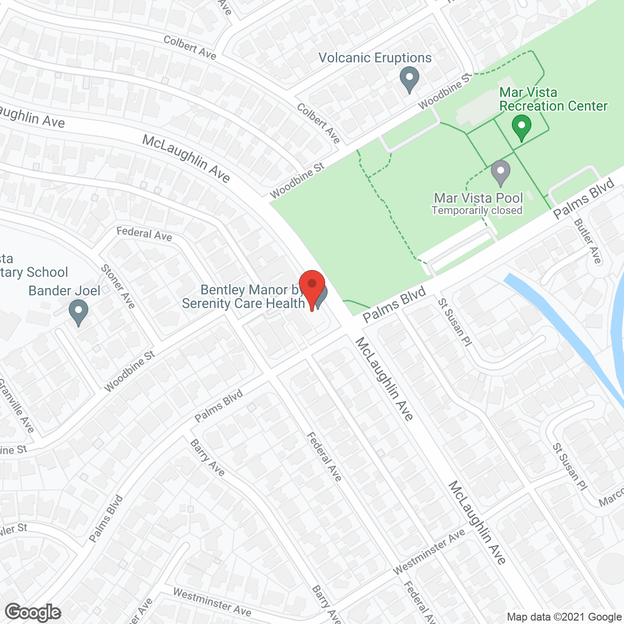 Bentley Manor in google map