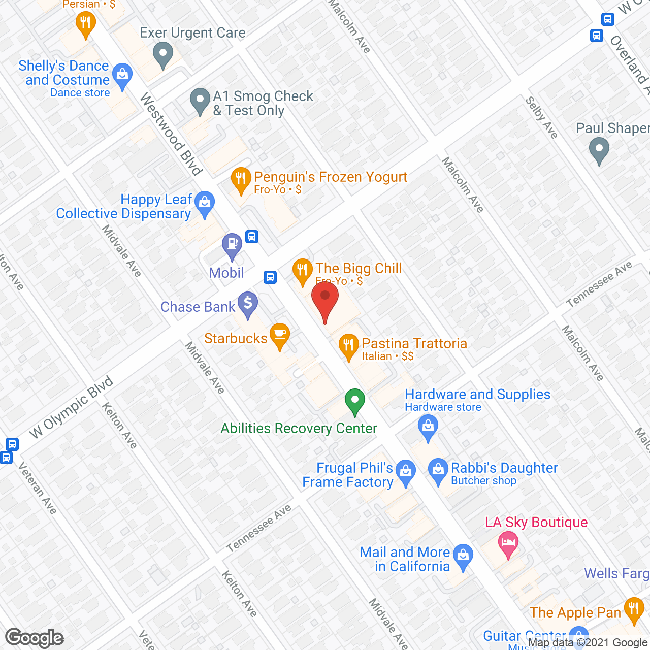 The Plaza at Westwood in google map
