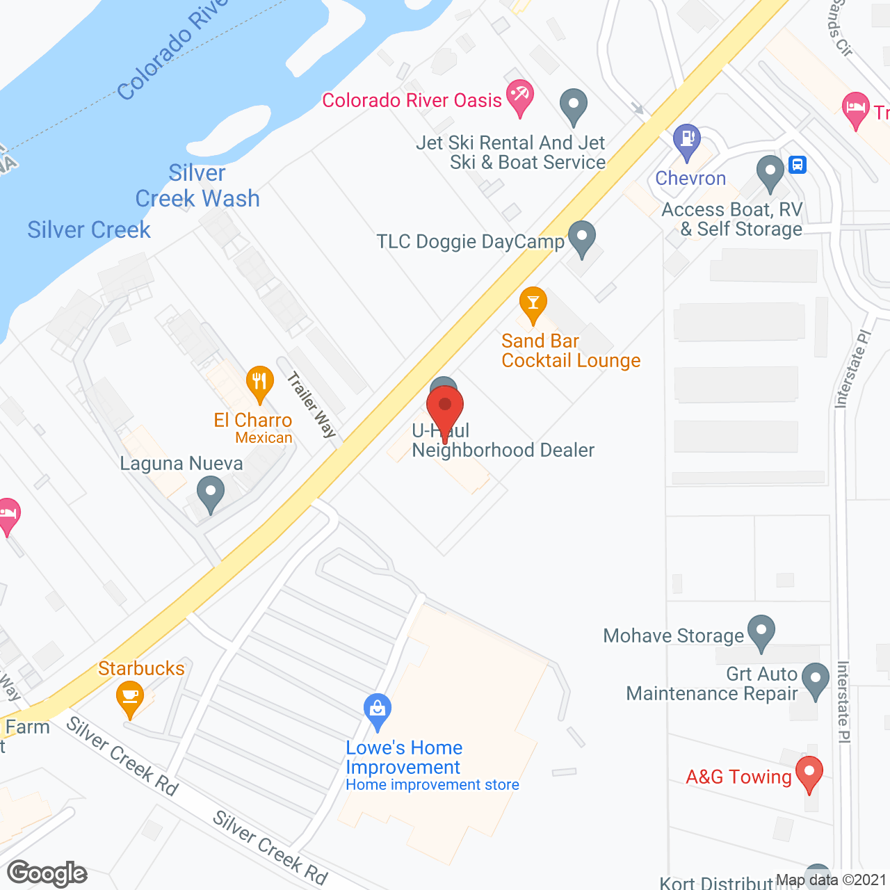 Silver Creek Assisted Living in google map