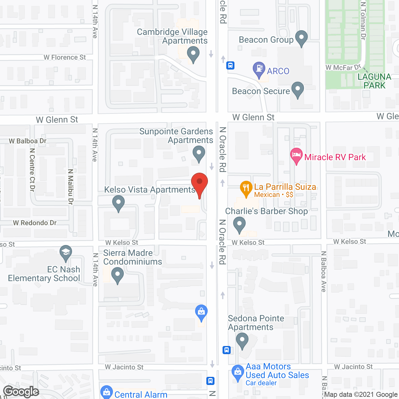 Oasis Assisted Living Center in google map