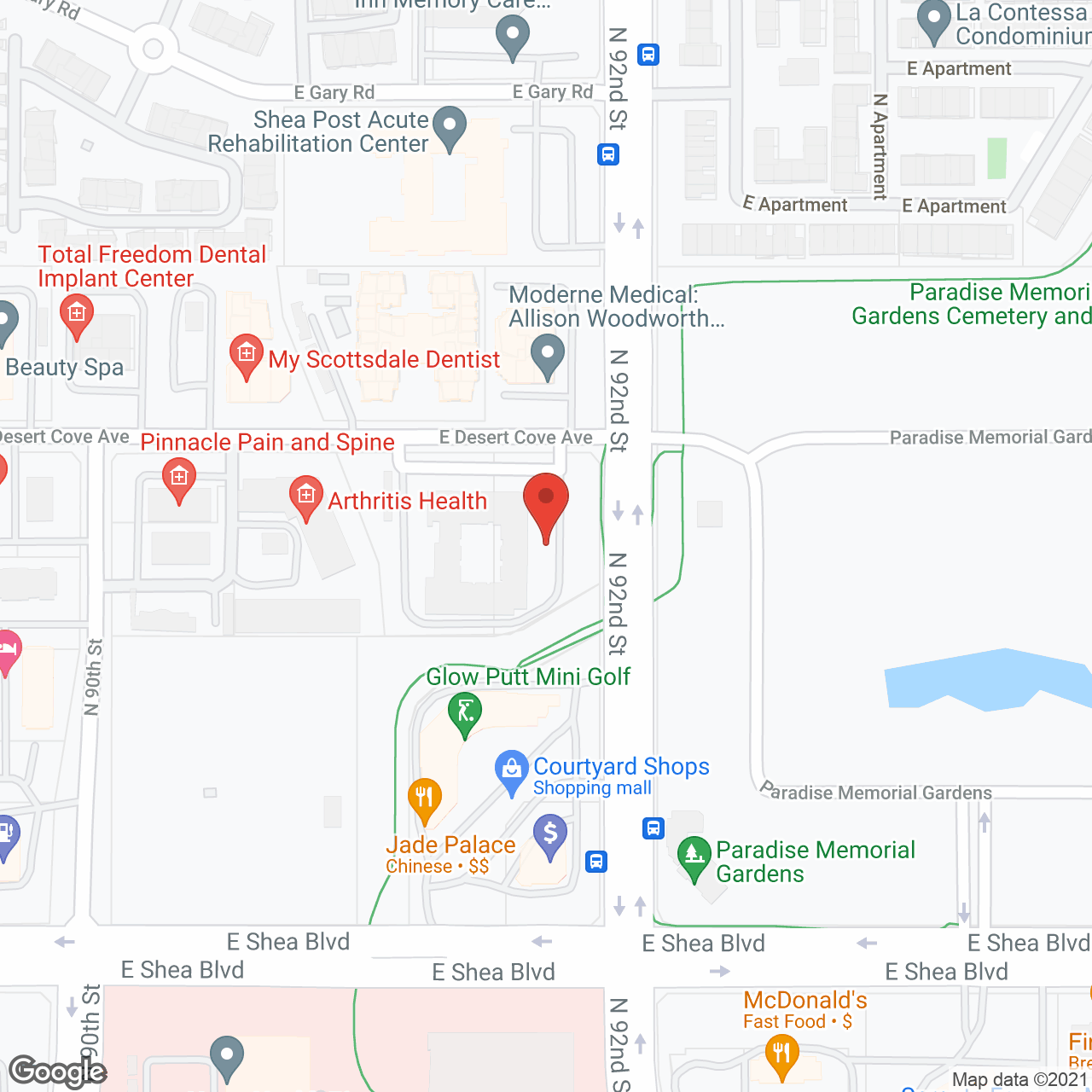 Truewood by Merrill,  Scottsdale in google map