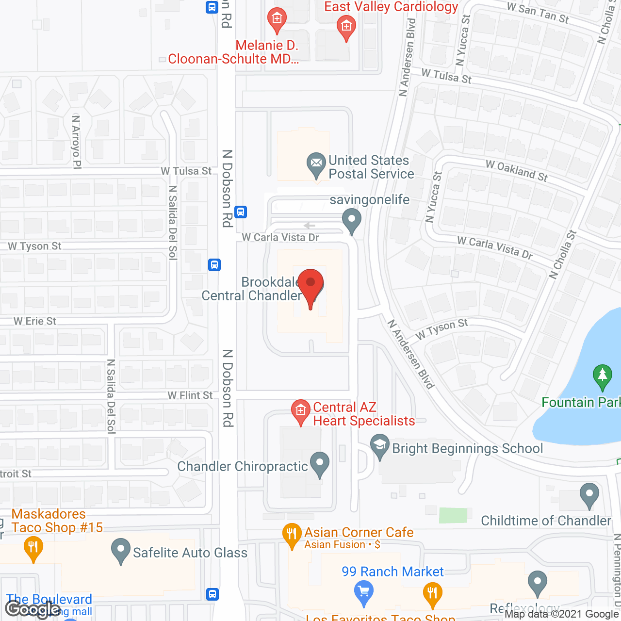 Marriott's Village Oaks at Chandler in google map