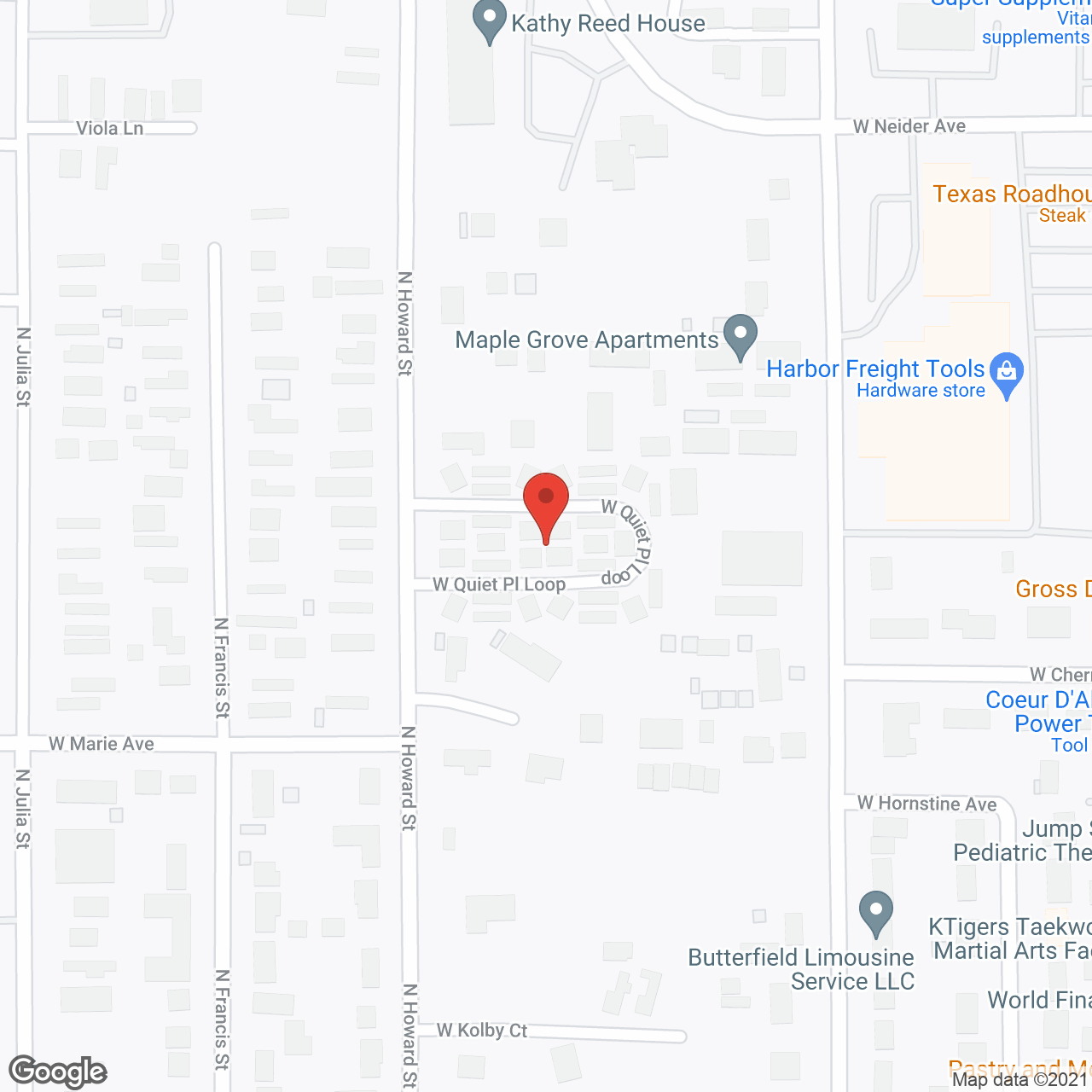 Northside Manor Homes in google map