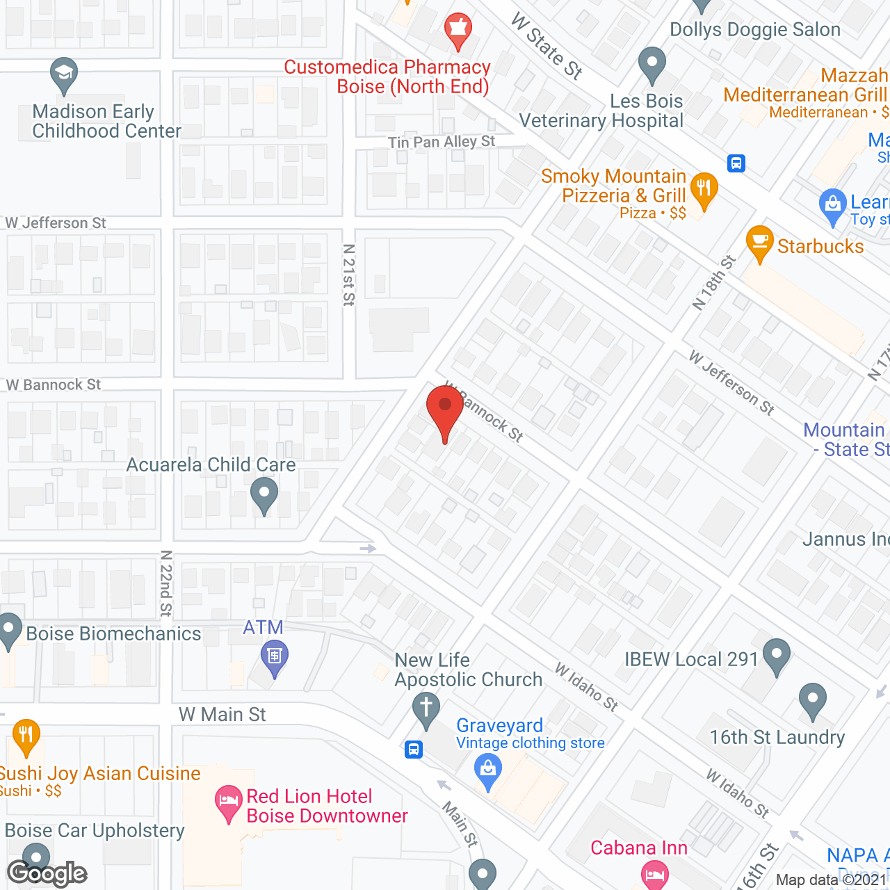 Amber Lane Residence in google map