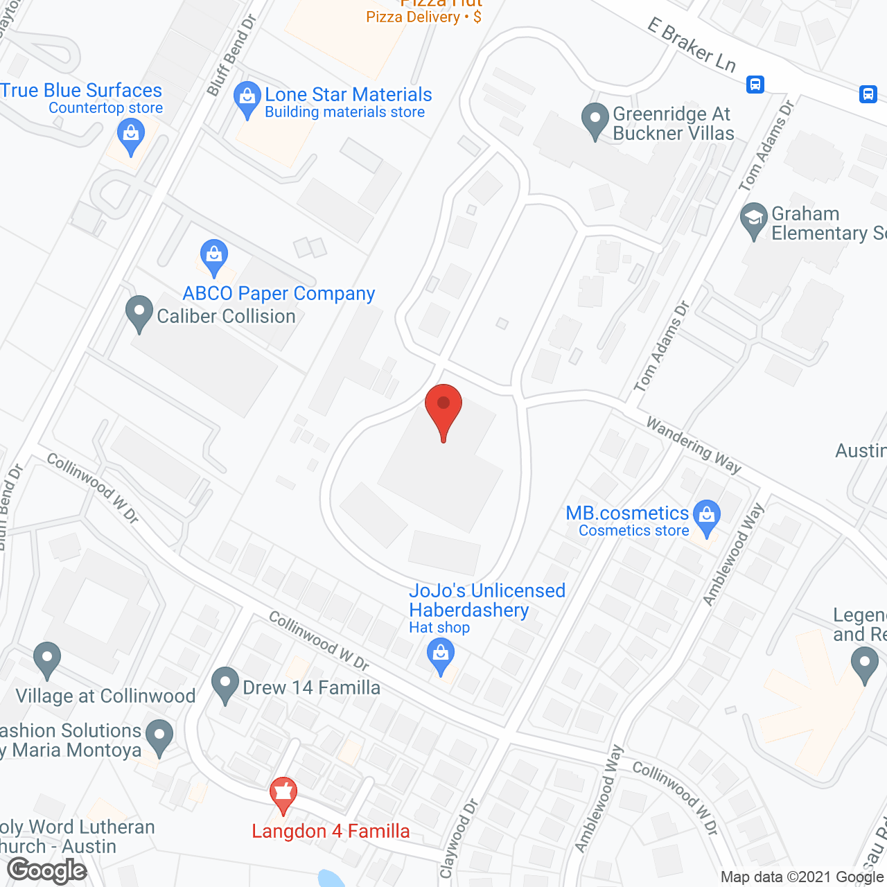 Buckner Villas in google map