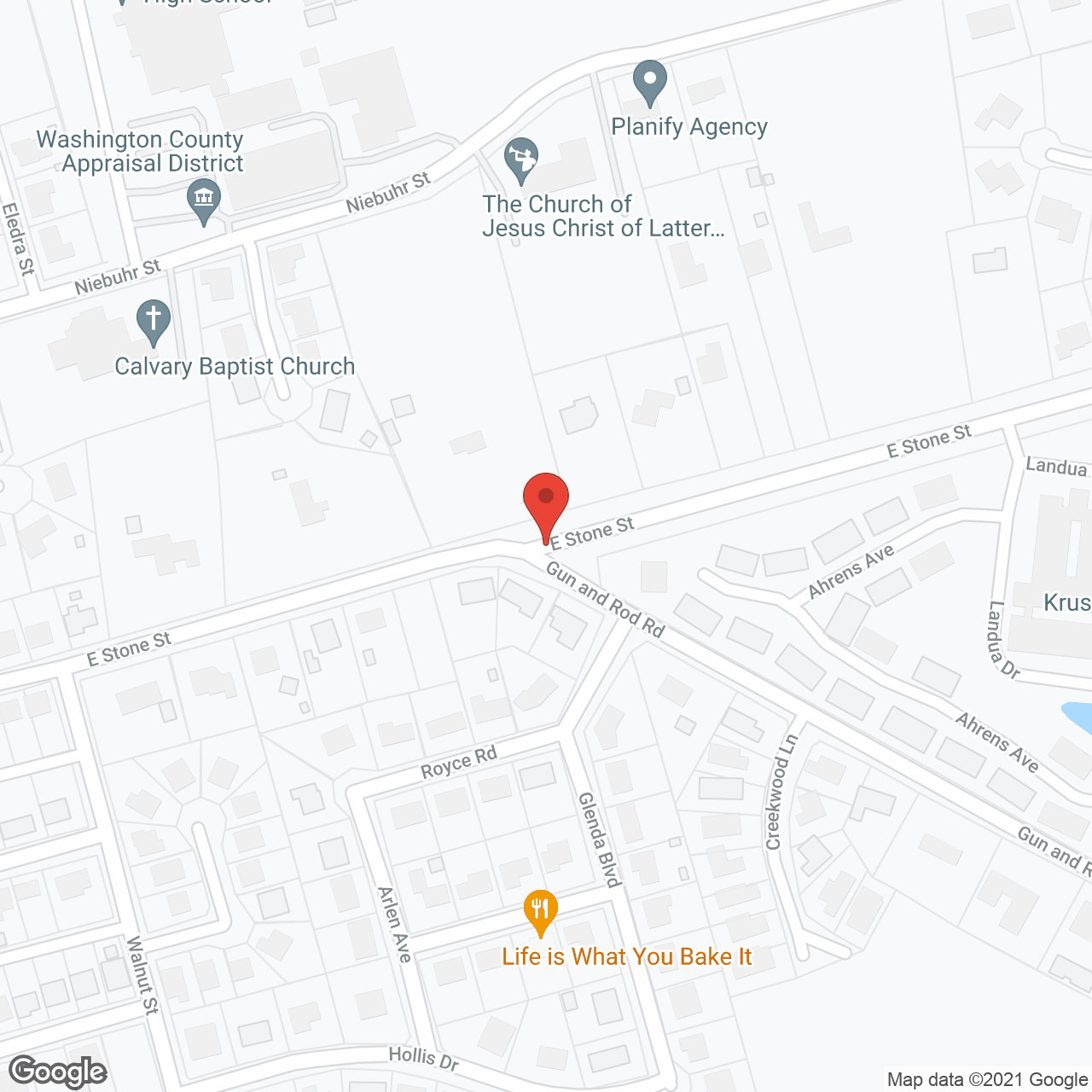 Kruse Village in google map
