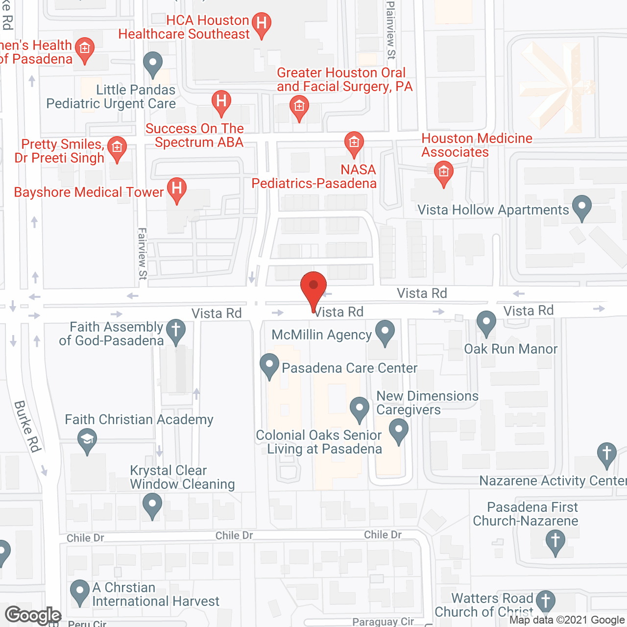 The Reserve at Pasadena in google map