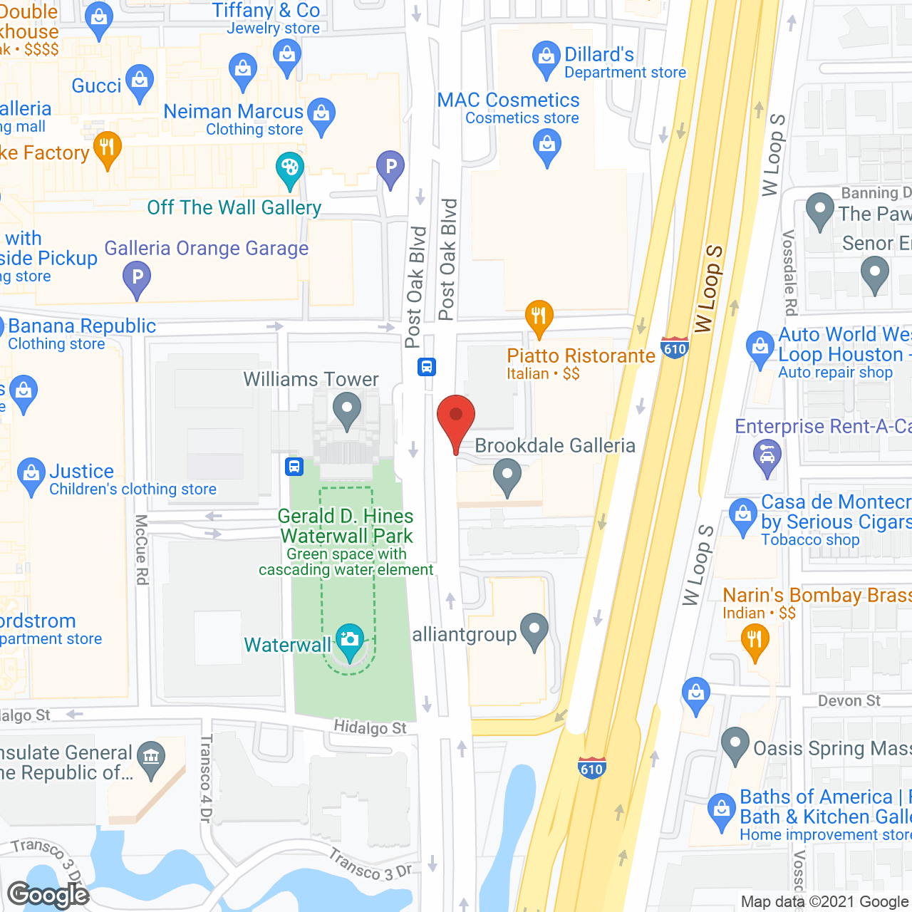 Brookdale Galleria in google map