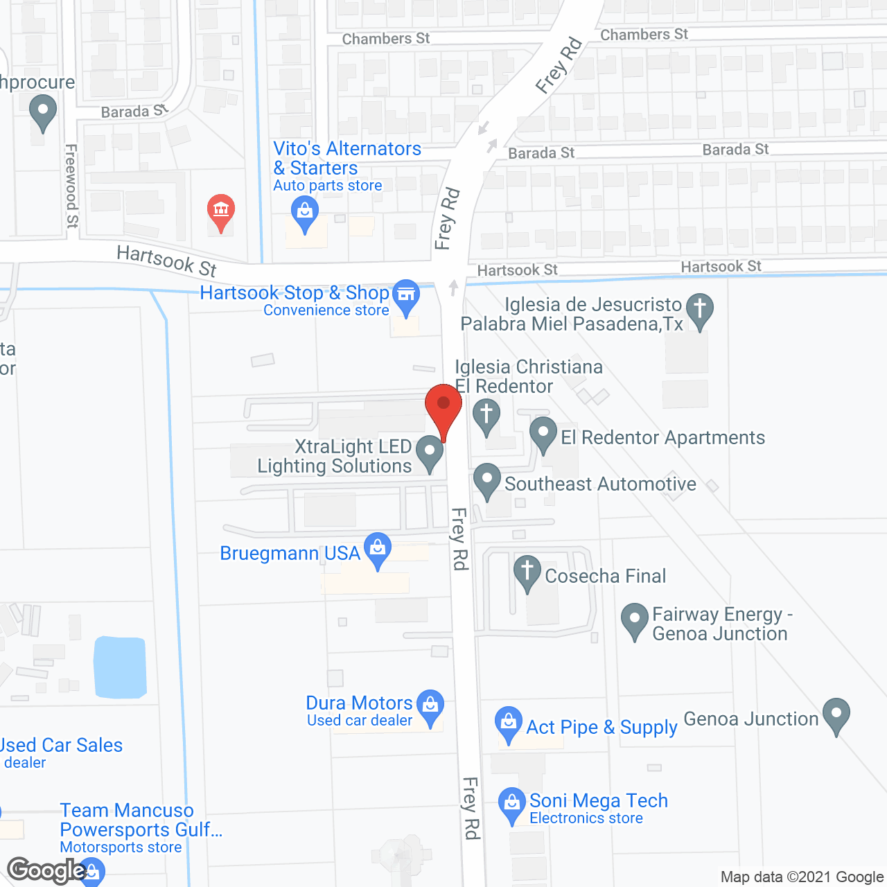 El Redentor Apartments in google map