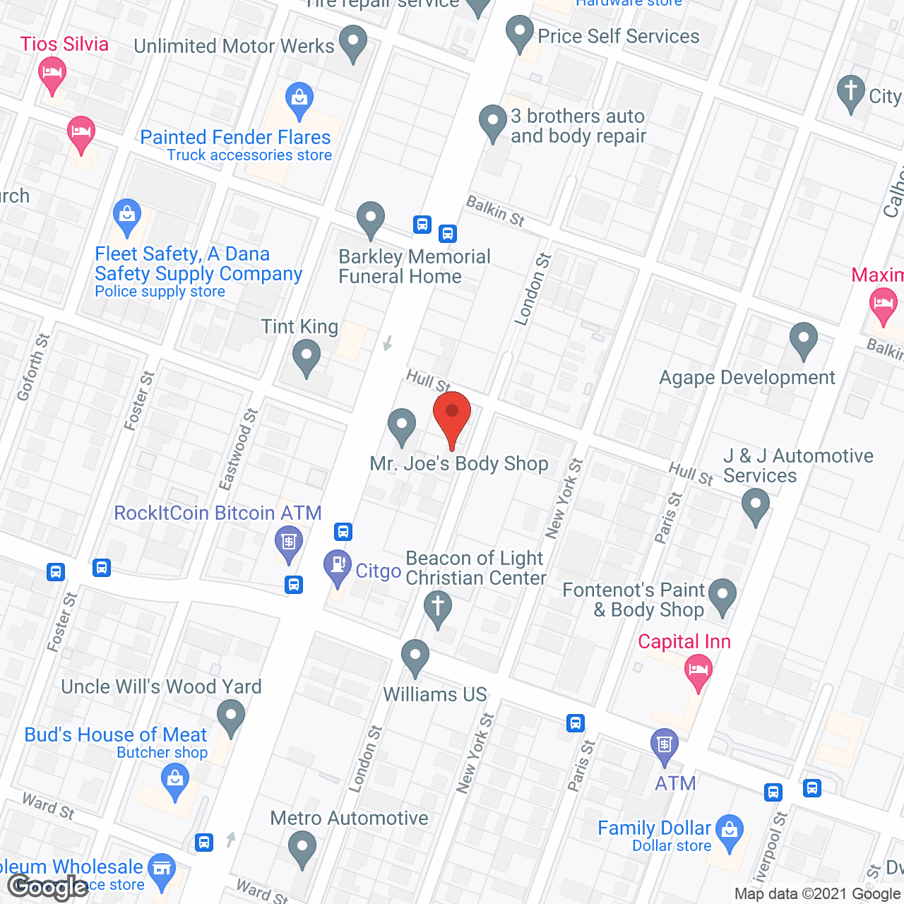 One London House in google map