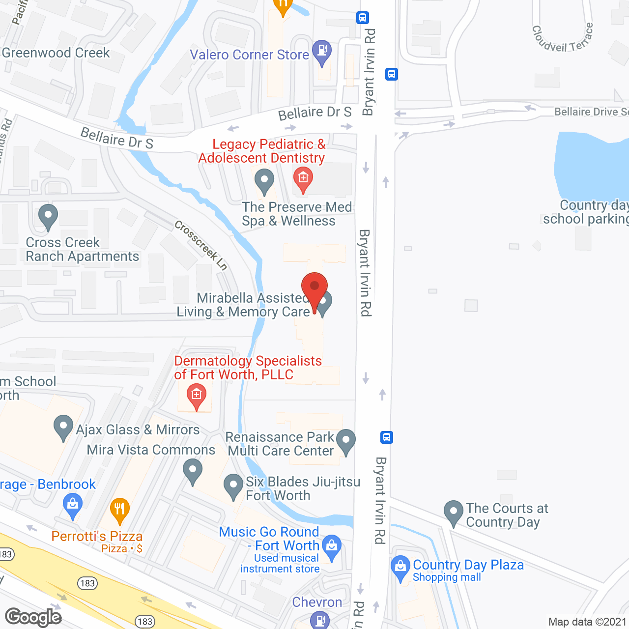 Mirabella Assisted Living and Memory Care in google map
