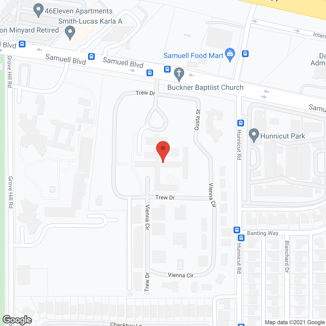 Buckner Retirement Village in google map