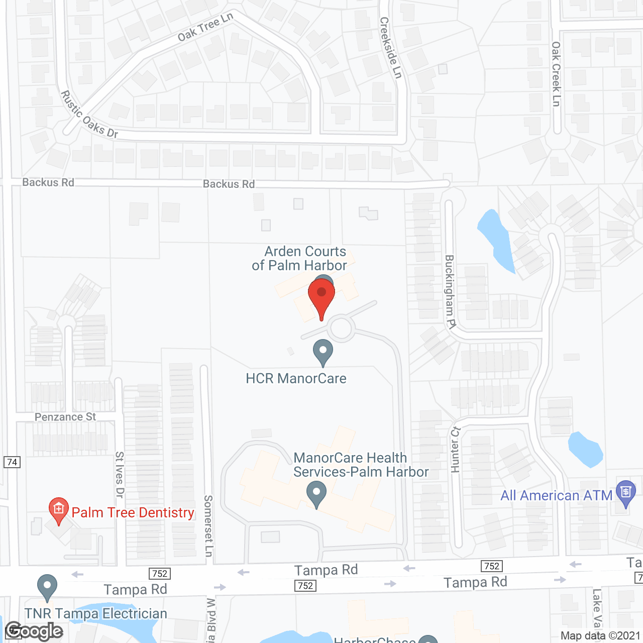 Arden Courts A ProMedica Memory Care Community in Palm Harbor in google map