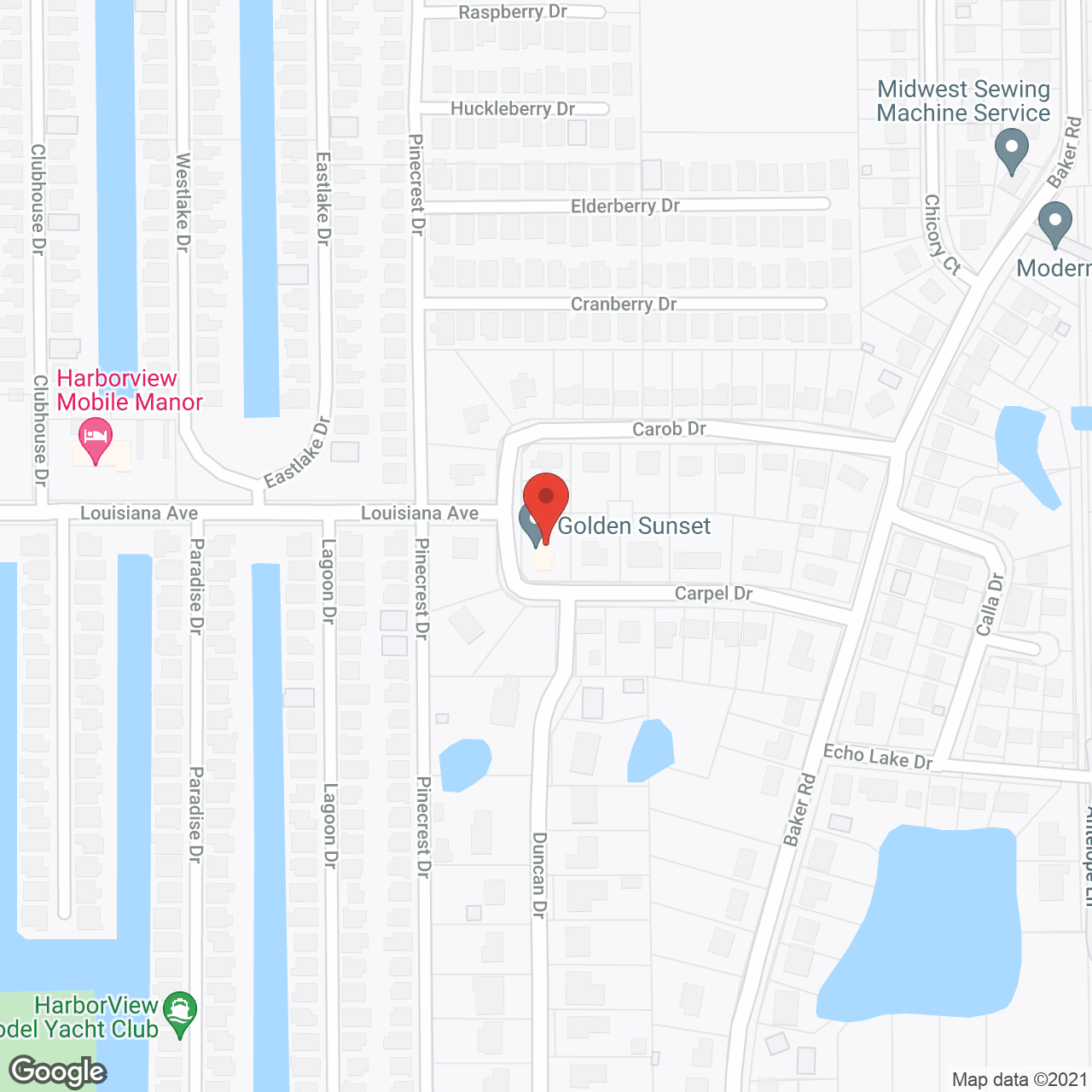 Villa Rose ALF in google map