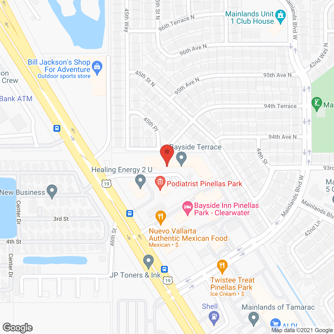 Bayside Terrace in google map