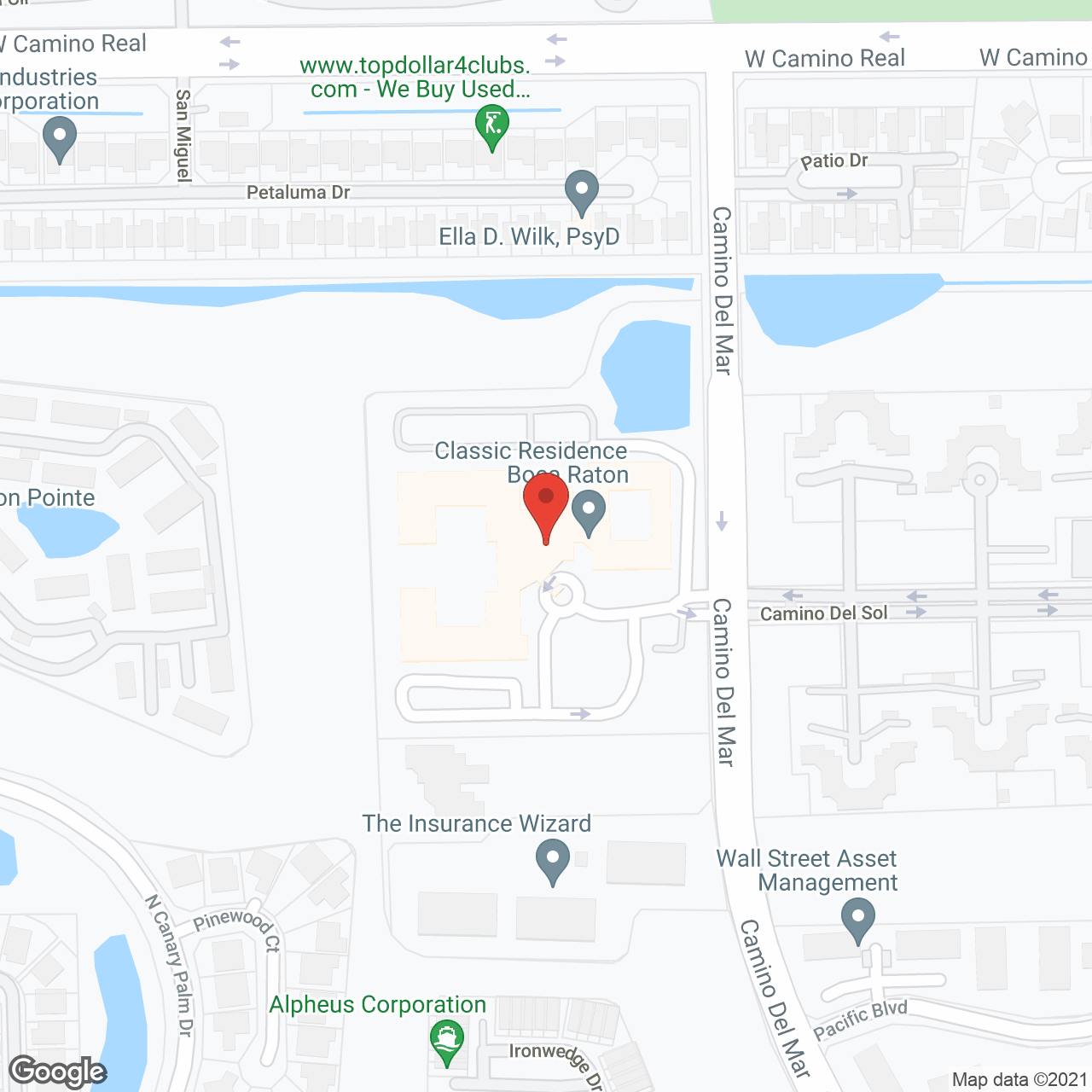 Premier Boca in google map