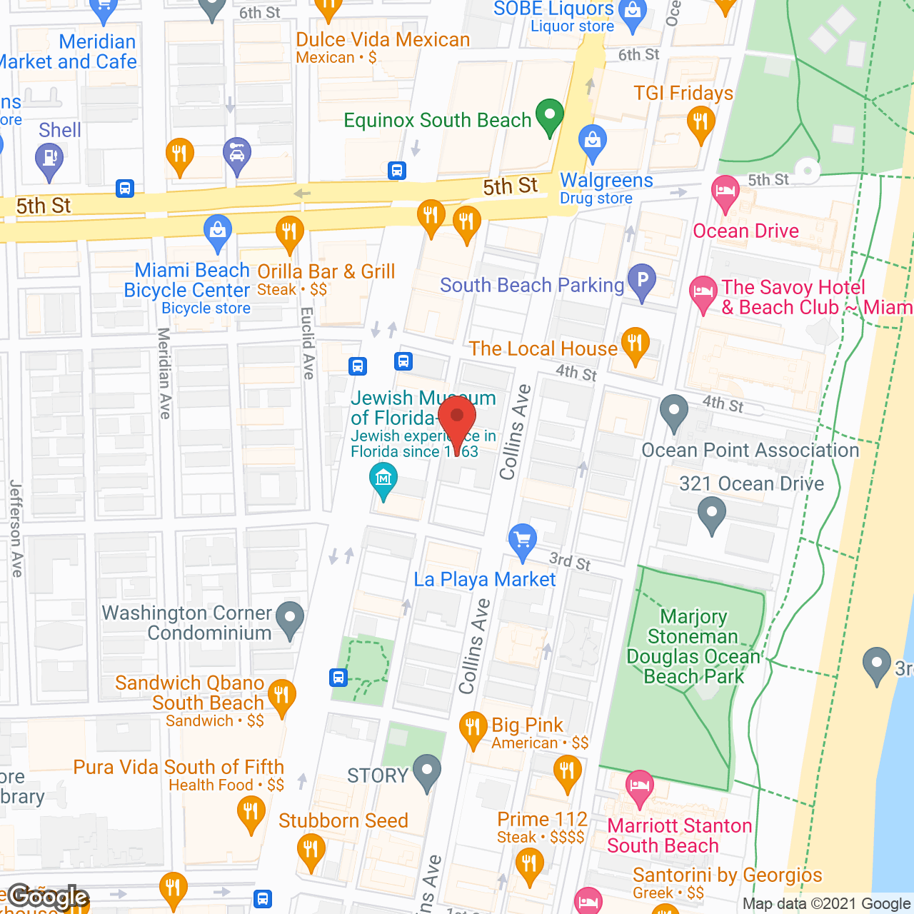 Hebrew Home Of South Beach ALF in google map