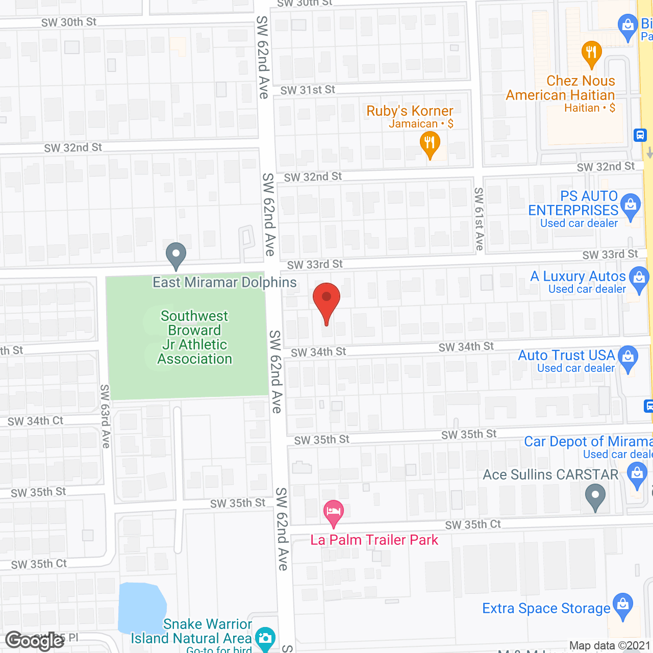 South Oaks ALH in google map