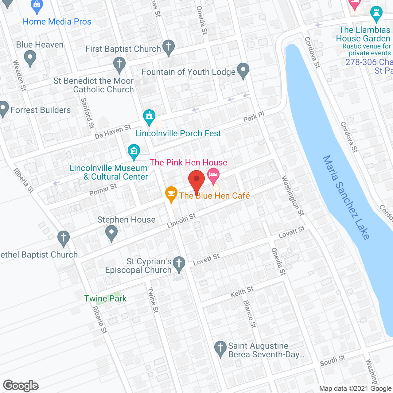 Allegro in google map