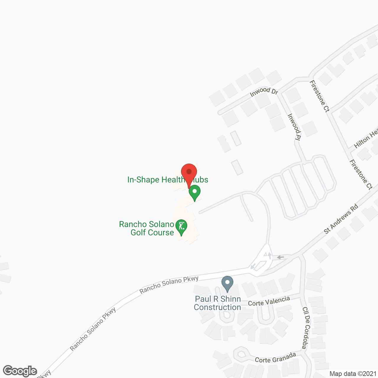 Northbay Rehab Svc in google map