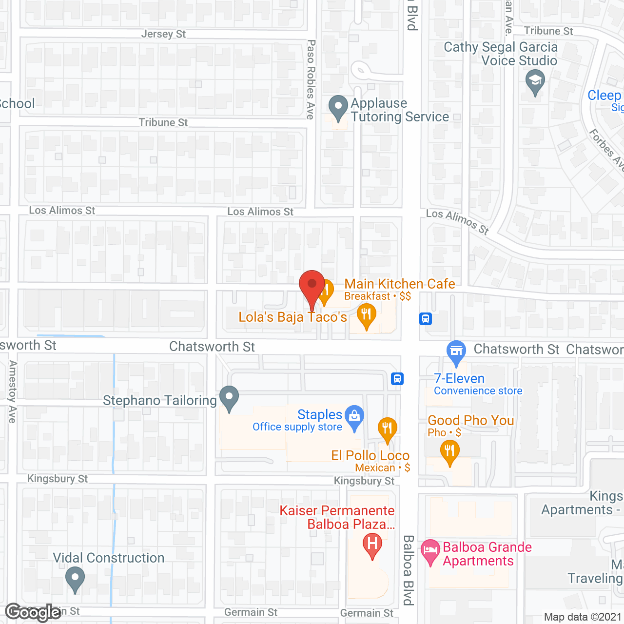 Senior Helpers - Granada Hills,  CA in google map