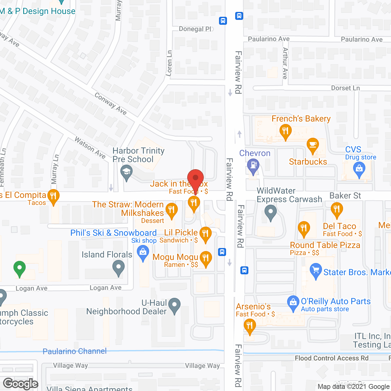 Guardian Senior Homes on Madison in google map