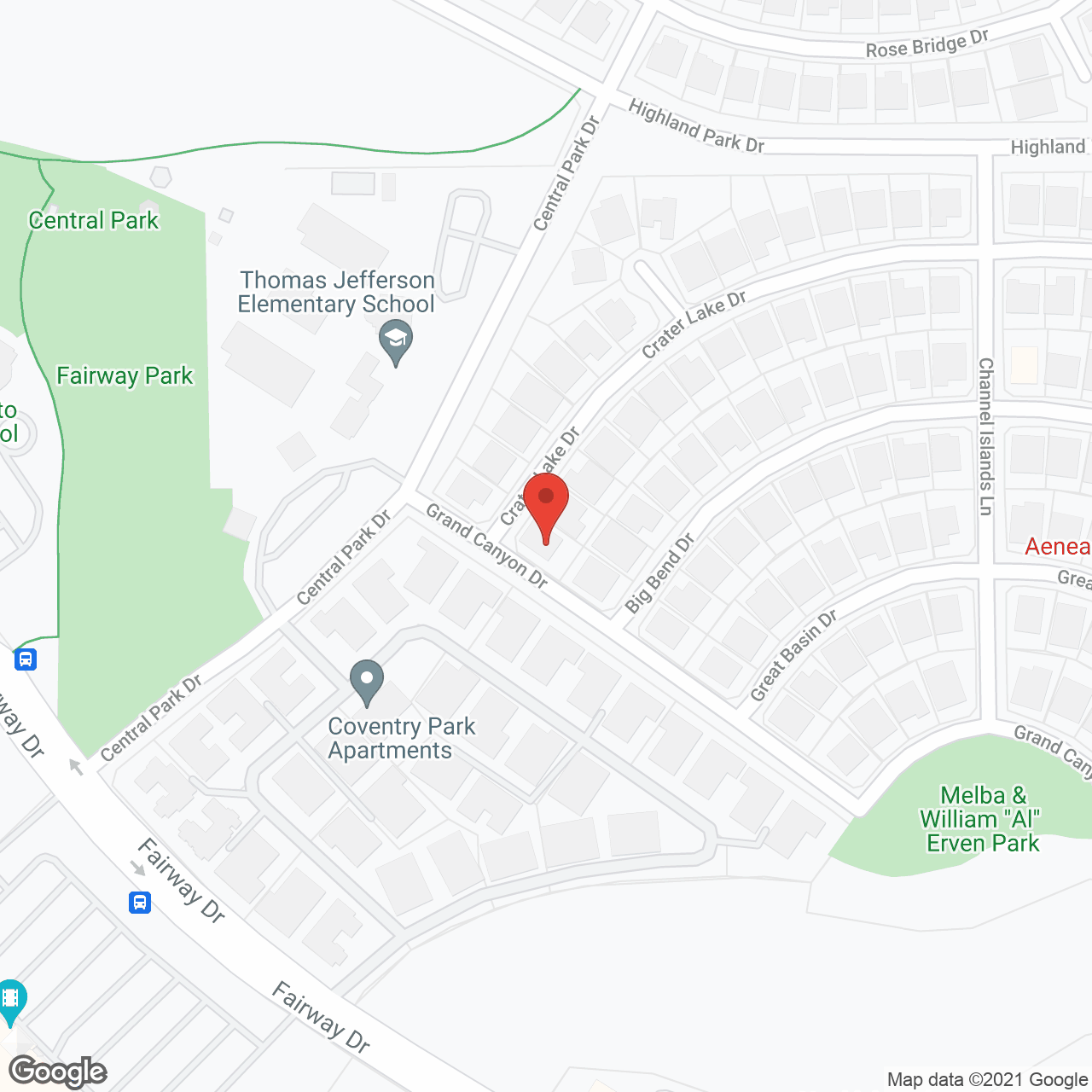 AAA Home Care in google map