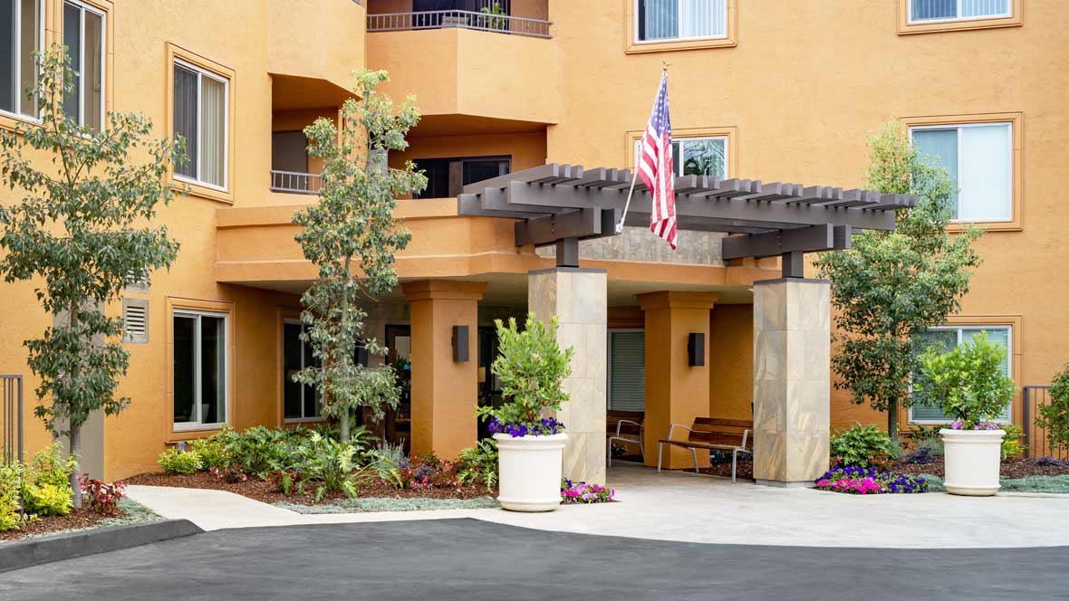 Atria La Jolla community exterior