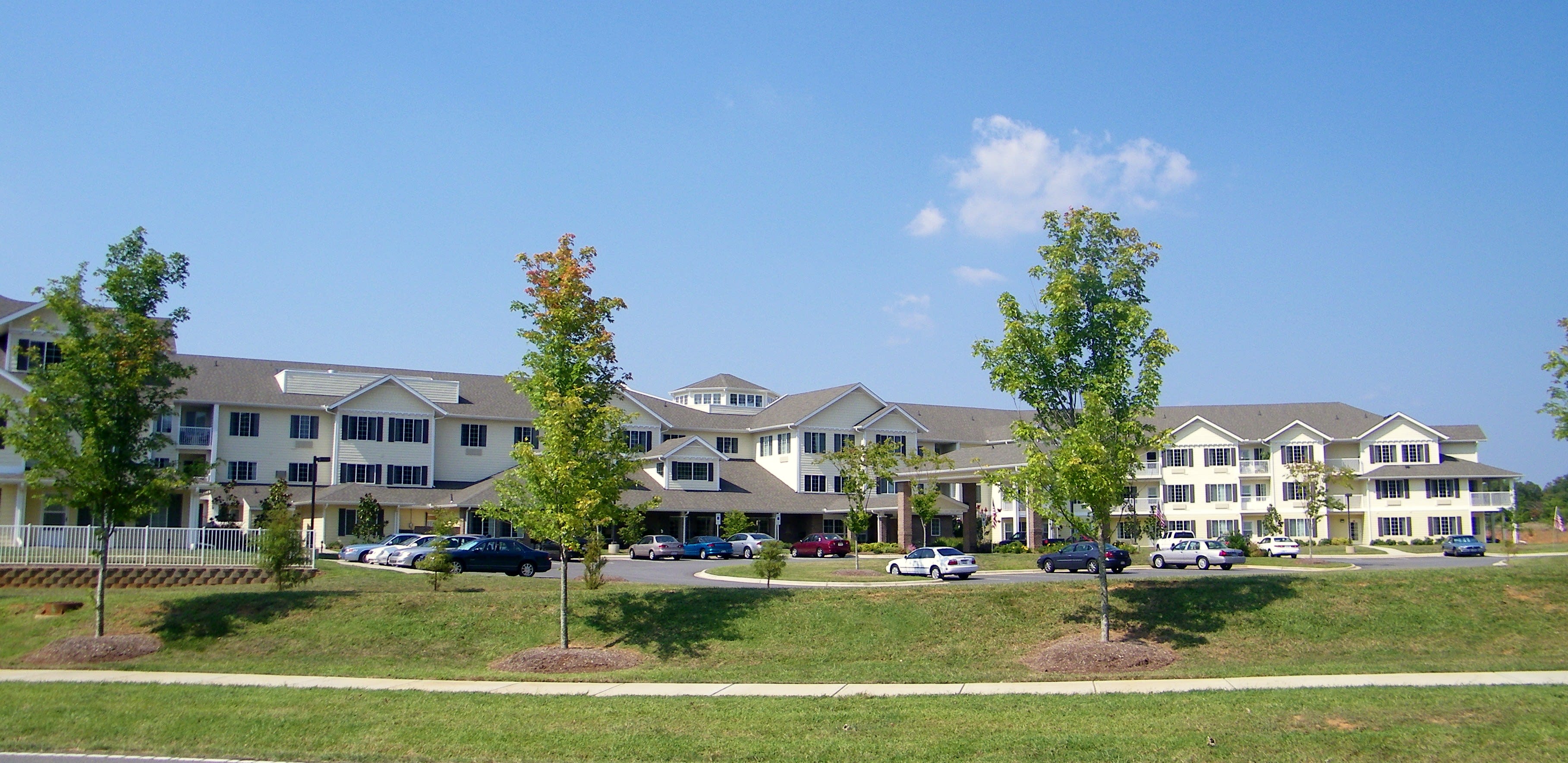 Oak Park Retirement community exterior