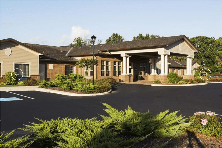 Central Parke Memory Care and Transitional Assisted Living community exterior