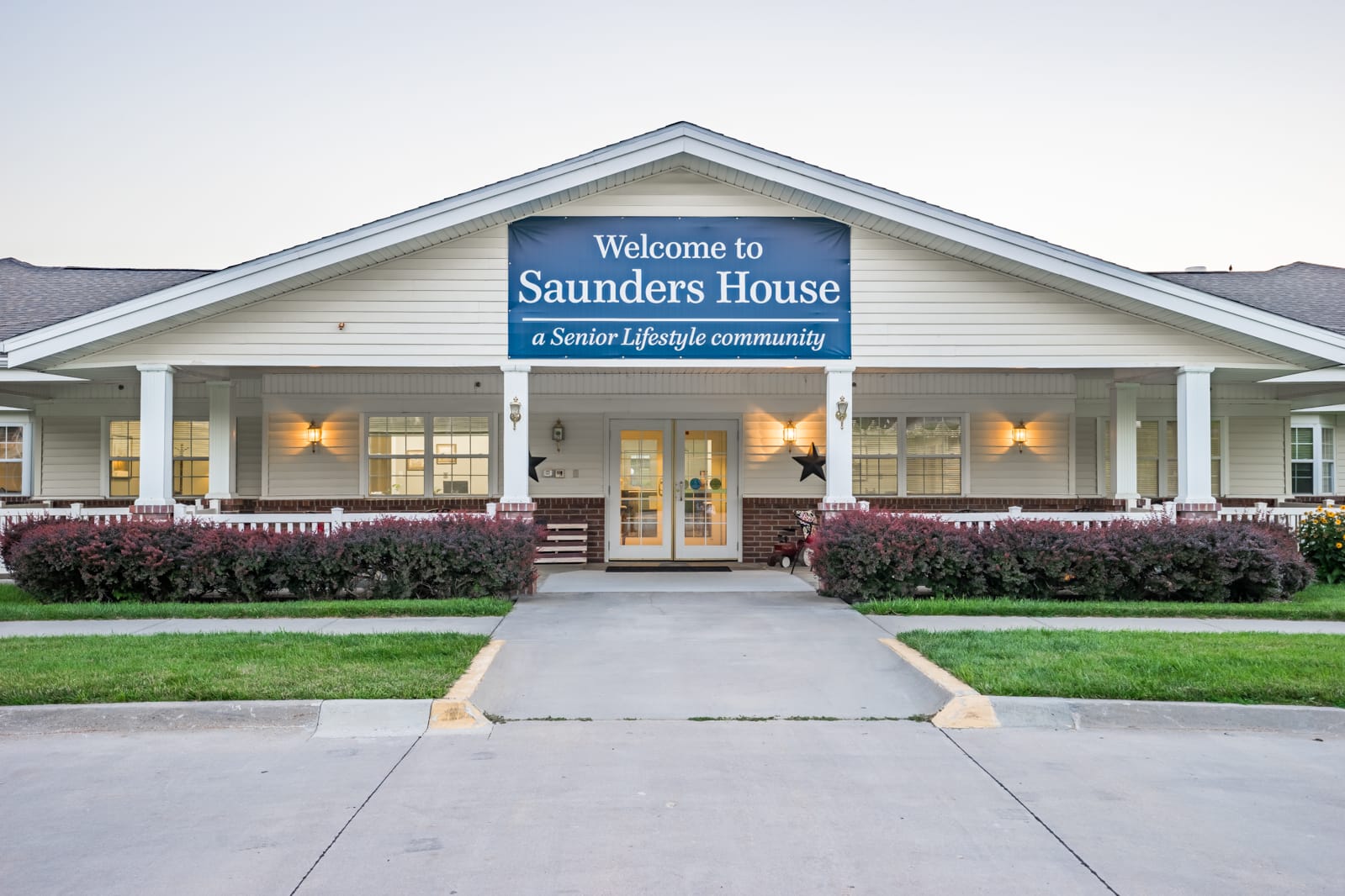 Saunders House community exterior