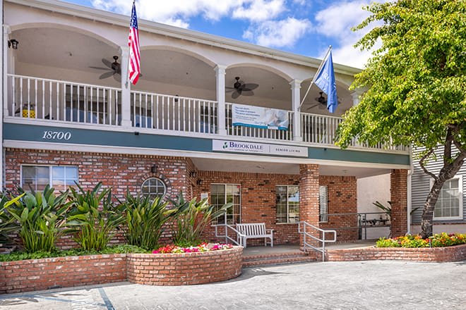 Brookdale Gardens of Tarzana community exterior