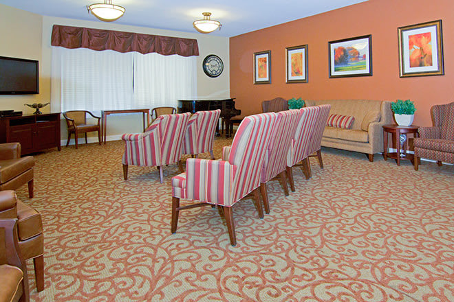 Summit Tarzana Assisted Living indoor common area