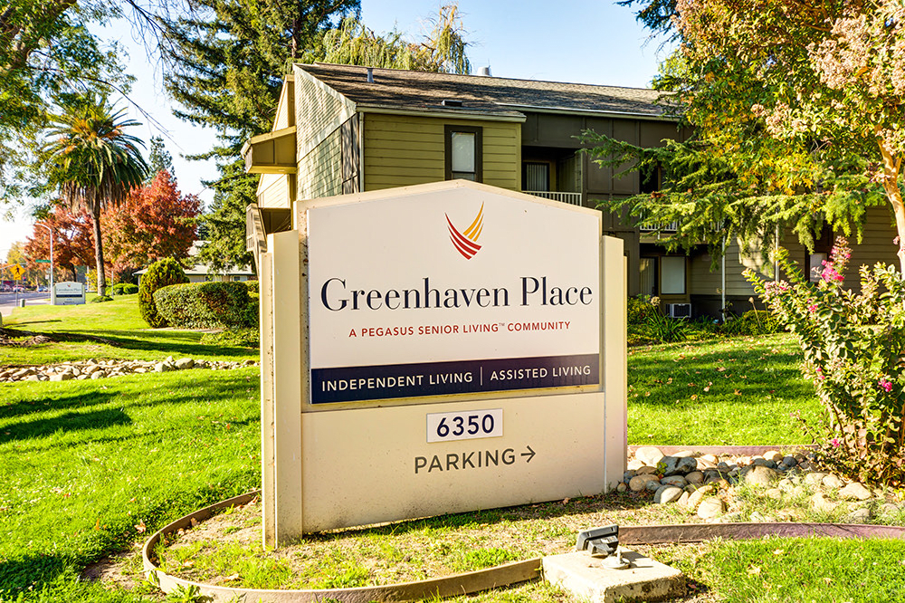Greenhaven Place Community Entrance