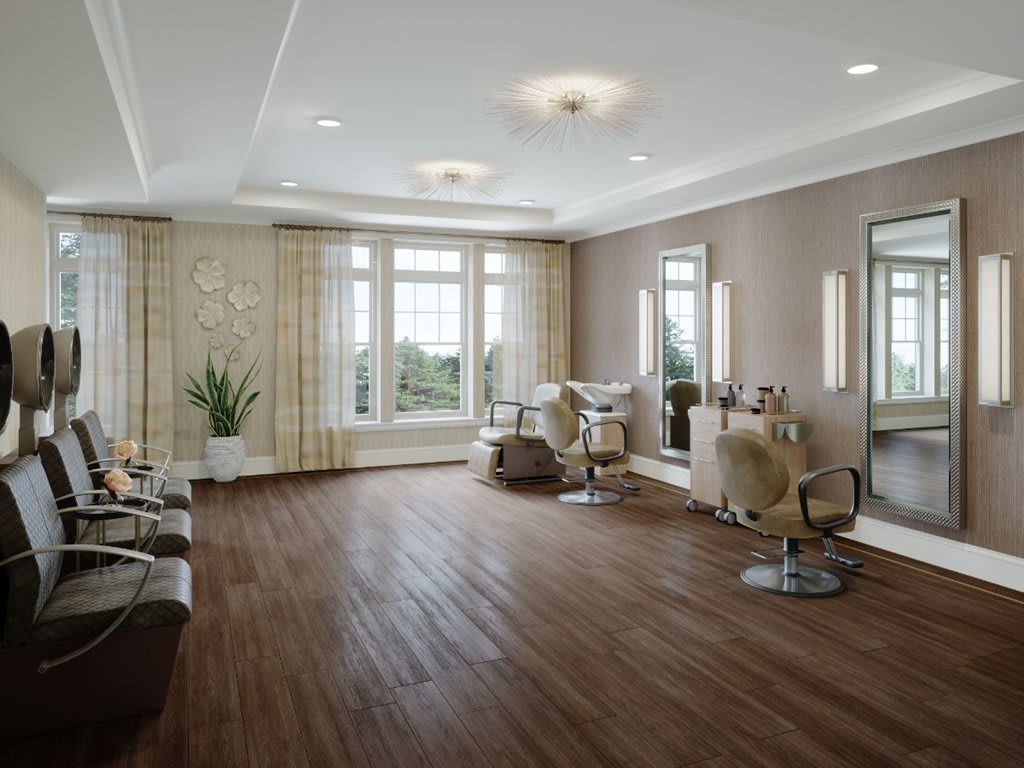 Sunrise of Mountain Lakes salon