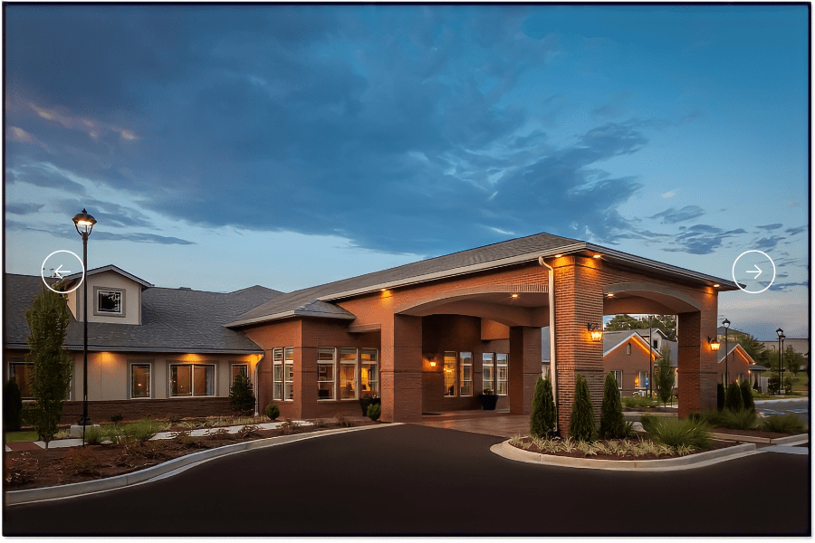 Lakewood Transitional Assisted Living and Memory Care community exterior 