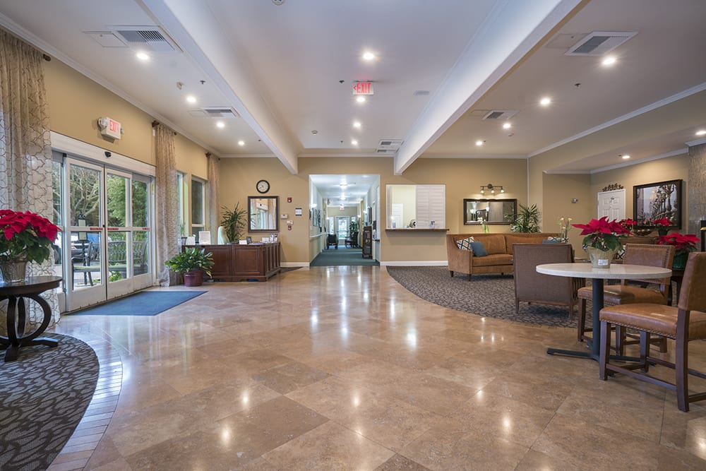 Regency Place Senior Living lobby