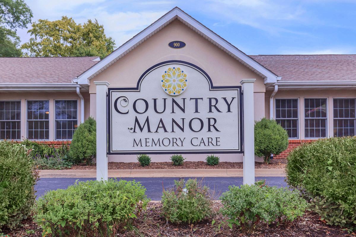 Country Manor Memory Care outdoor common area