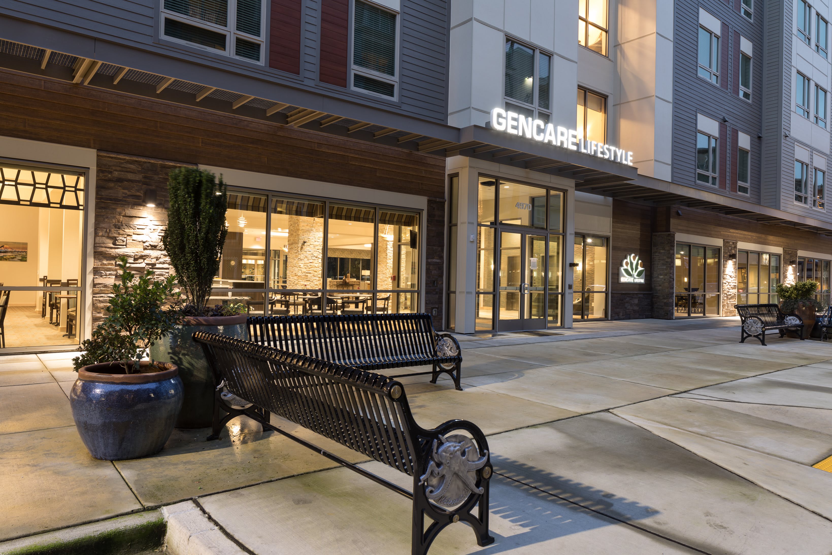 Gencare Lifestyle Tacoma at Point Ruston community exterior