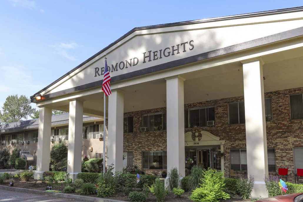 Redmond Heights Senior Living community exterior