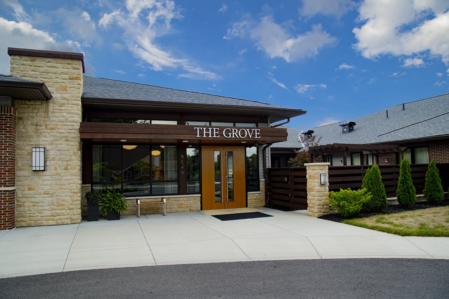 The Grove at Oakleaf Village community entrance