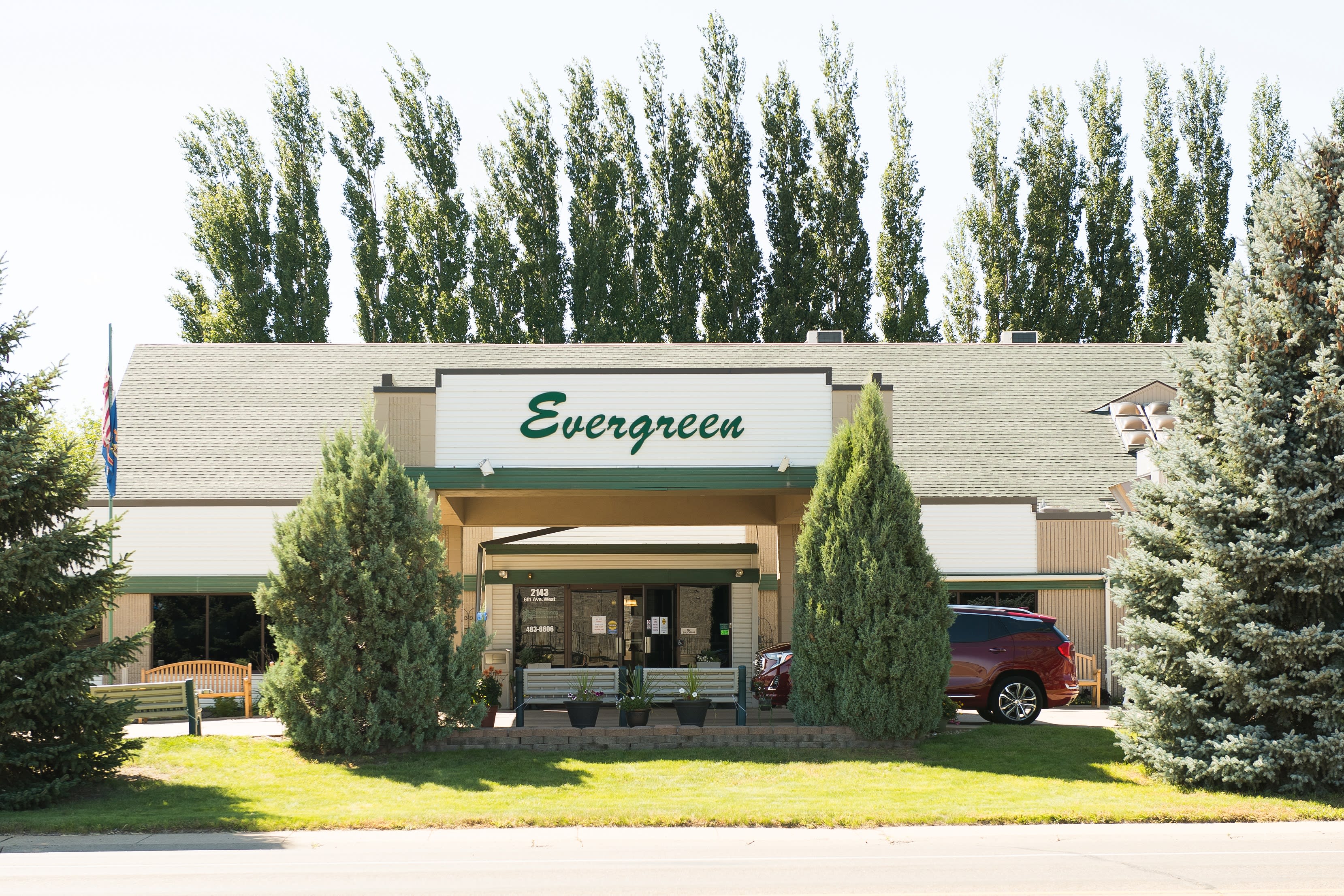 Evergreen-Dickinson community exterior