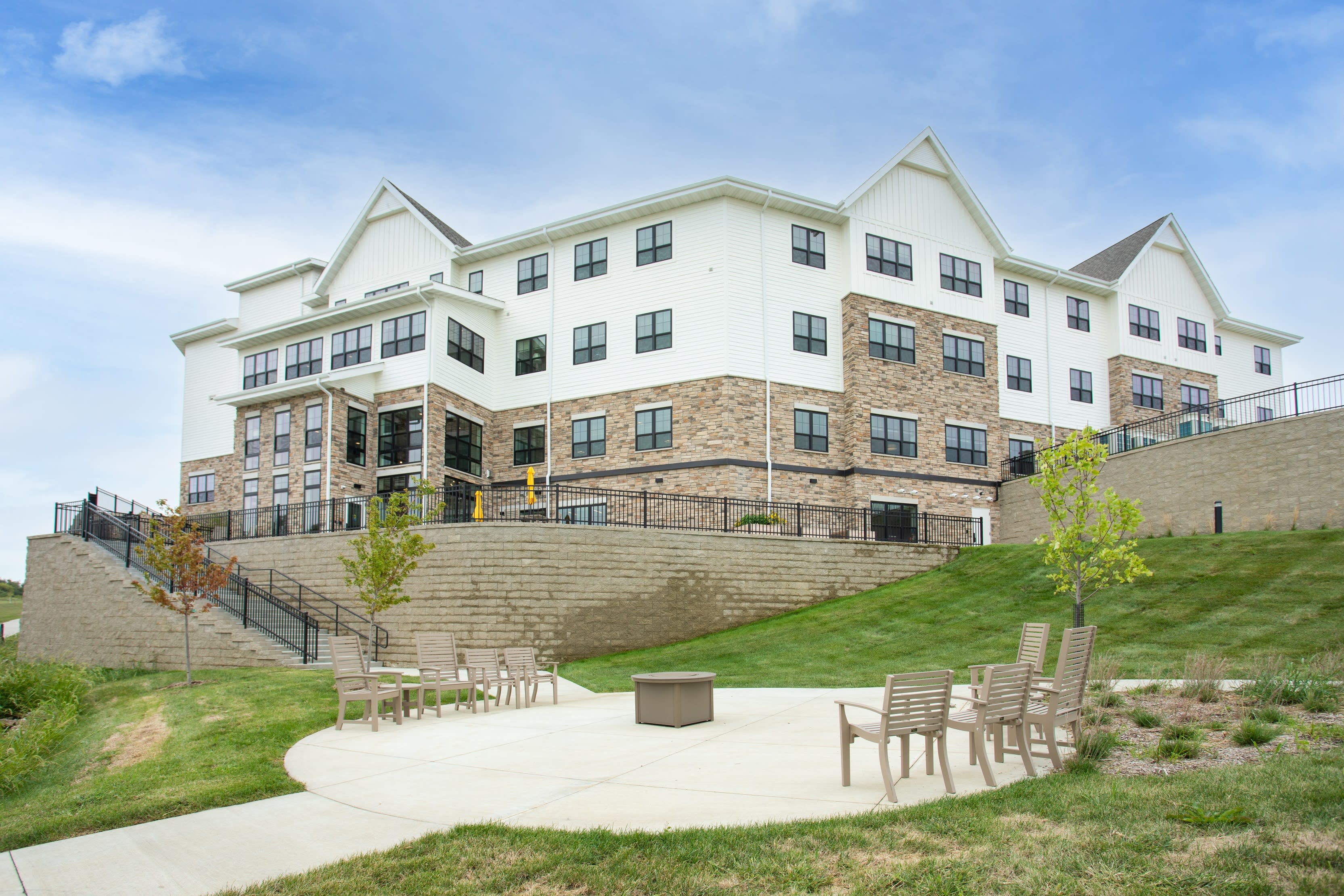 Holland Farms outdoor common area