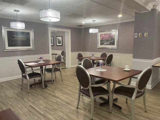 Springfield Senior Living indoor common area