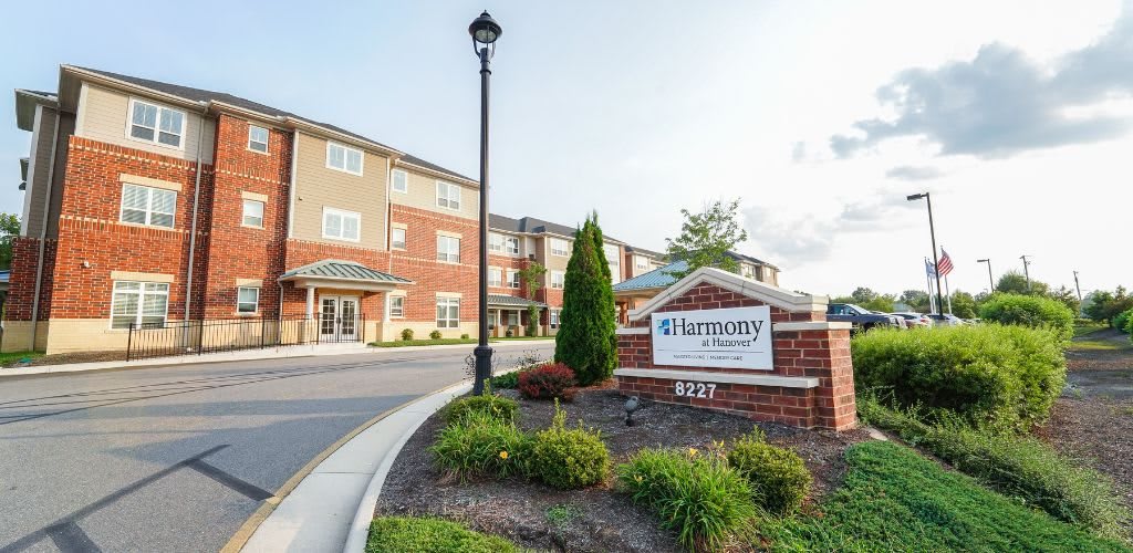 The Harmony Collection at Hanover Assisted Living and Memory Care community exterior